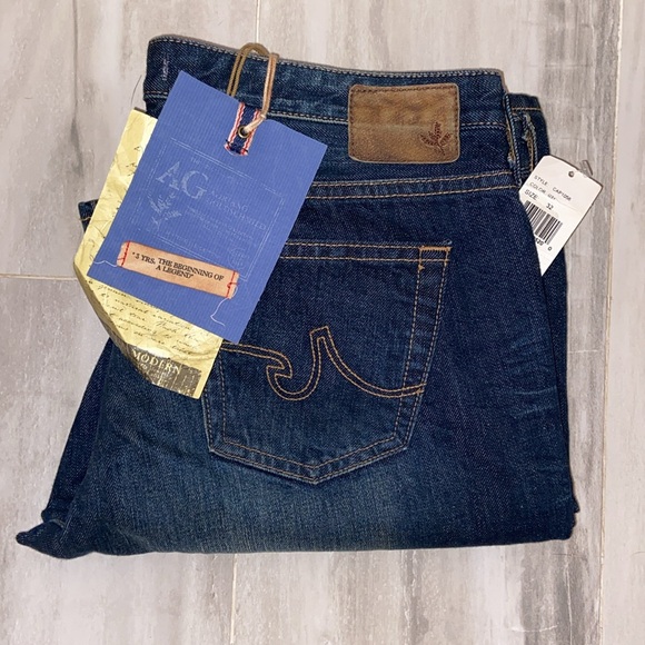 AG-Ed Adriano Goldschmied The Kiss Slim Straight Leg, 33Rx34, NWT, $205 MSRP - Picture 3 of 13